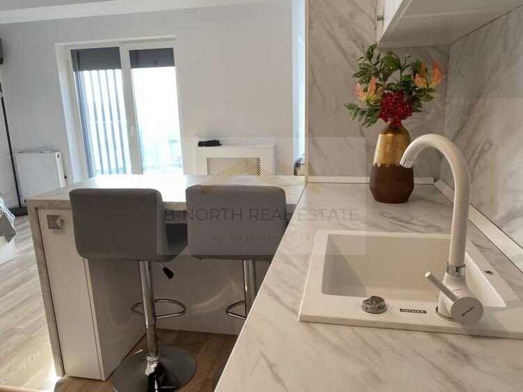 Studio modern, vedere la parc, parcare subterana inclusa.